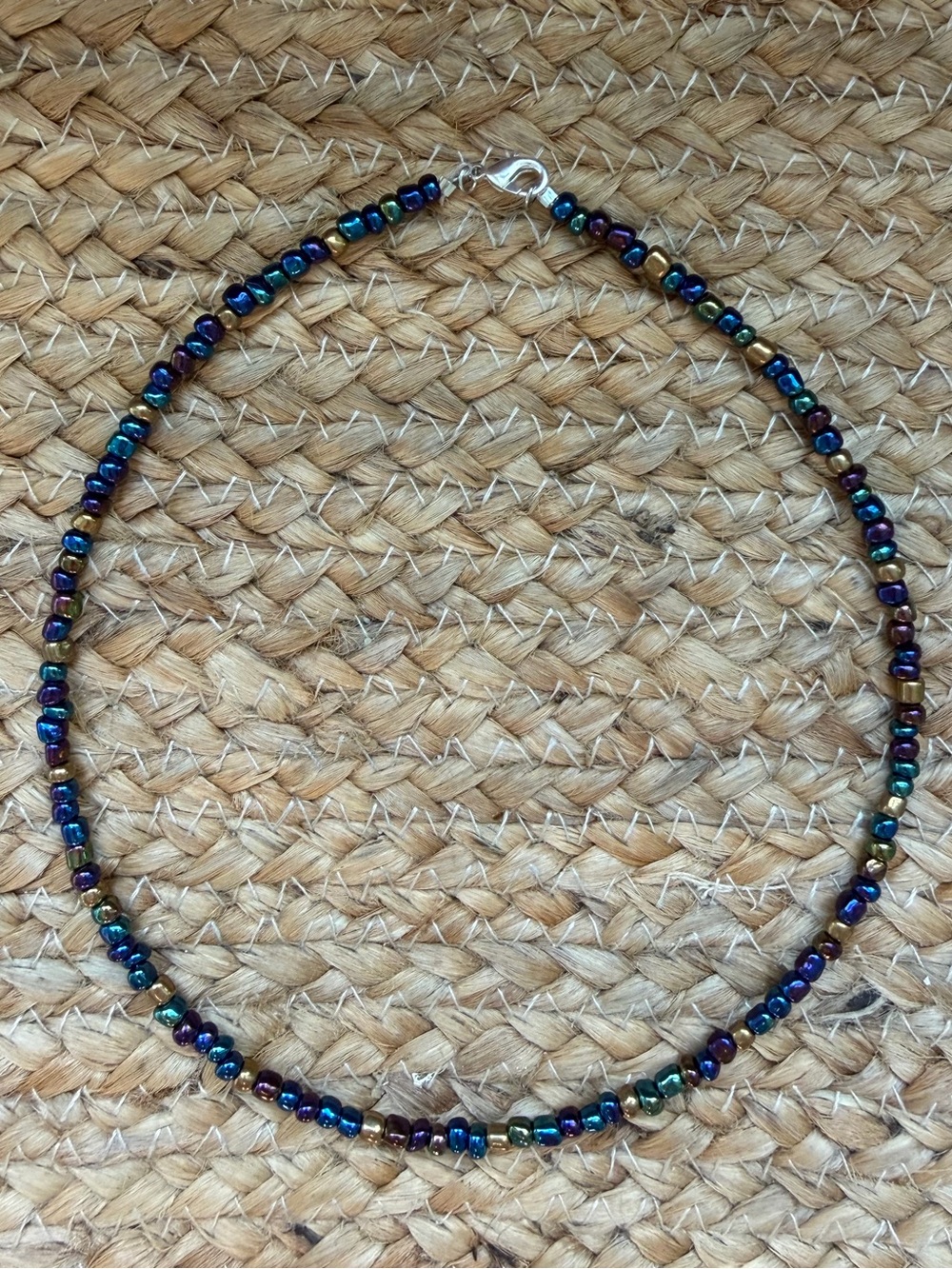 Handmade Beaded Choker Necklace
